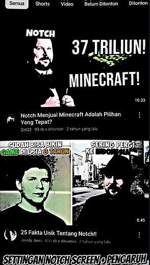Fakta Menarik Tentang Notch dan Minecraft