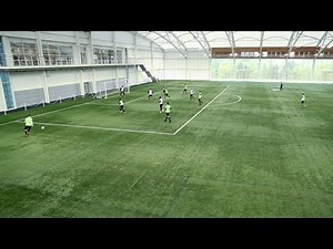 How to create space for a cross | Soccer training drill | Nike Academy