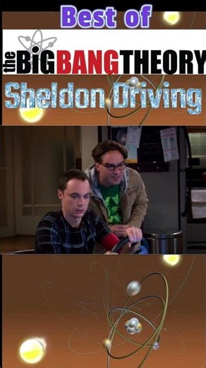 Big Bang Theroy Sheldon Driving