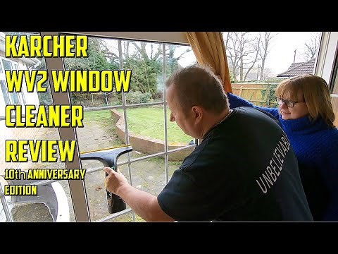 Karcher WV2 Window Cleaner 10 Year Special Edition We Try It Out