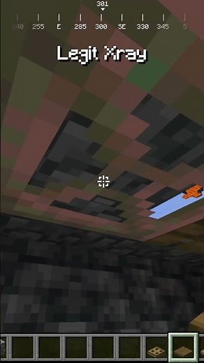 Minecraft Xray Glitch Tutorial 1.21.11 #gaming #shorts