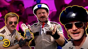 The law has a name, and that name is Dangle. Watch to the end for a sneak peek at the new season of Reno 911!, coming to Quibi Monday, May 4. | Comedy Central
