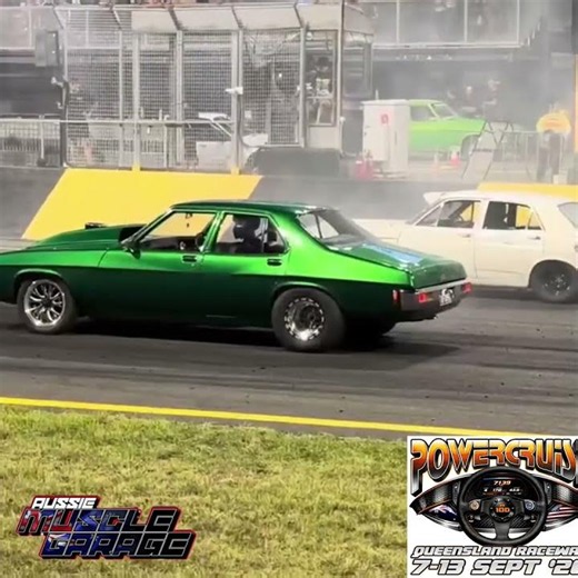 Wouldn’t be Aussie drag racing with Holden vs Ford showdown