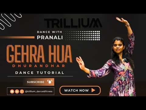 Gehra Hua – Dhurandhar | Semi Classical Choreography Tutorial | Step by Step Counts | Learn at Home