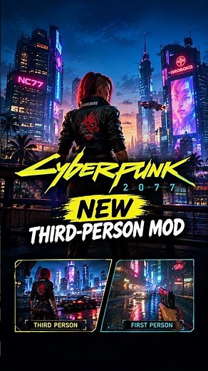 Cyberpunk 2077 NEW TOP Third-Person Mod Is Here!