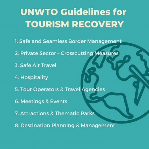 Safe, seamless travel and restoring confidence are the priorities at the heart of UNWTO Guidelines for Tourism Recovery. Only through cooperation and by putting people’s safety first will we #TravelTomorrow. https://webunwto.s3.eu-west-1.amazonaws.com/s3fs-public/2020-05/UNWTO-Global-Guidelines-to-Restart-Tourism.pdf | World Tourism Organization (UNWTO)