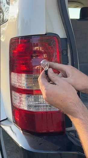 Brake Light Replacement for 2008 Jeep Liberty 3.7L #ShortsDIY #JeepShorts