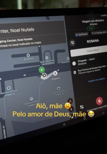 Alô, mãe 😭🤣 #meme #viral #uber #99 #indriver