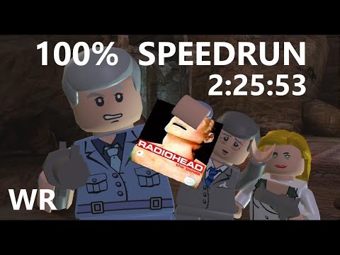 [WR] LEGO Indiana Jones: The Original Adventures 100% Speedrun in 2:25:53
