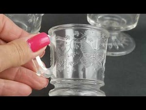 How was Early American Pattern Glass Made? This Week's Find of the Week