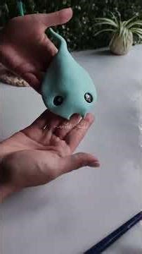 Cómo hacer una mantarraya en porcelana fría 🫧 | Serie Bajo el mar 🌊 Parte 1