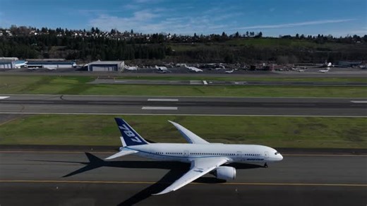 The last 787-8 test airplane completes its mission. See the final flight of ZA004 - flown by the same crew that began its flight-test journey for the #Dreamliner program. ✈️16 years in-service ✈️ 670 test flights ✈️ 2,250 flight hours "To the casual observer it looks like an old airplane, but it’s always been the future,” said Capt. Heather Ross, who served as the airplane’s first chief project pilot and took the controls one last time for its final flight on Feb. 11. More: https://bit.ly/4aqndV