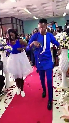 Dancing to We Testify-Deborah Lukalu, wedding entrance dance