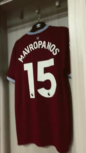 West Ham stadium tour in changing rooms