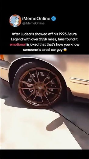 ludacris shows off his 1993 acura legend with 255k+ miles #ludacris