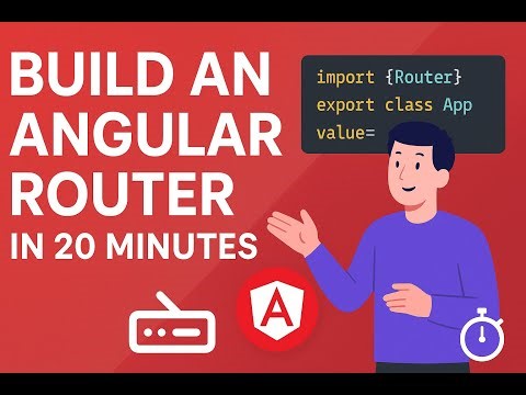 Build an Angular Router in 20 minutes ⏱️
