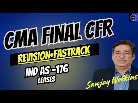 Final Push _ Ind AS-116 Leases CMA Final CFR Revision/Marathon By. Sanjay Welkins