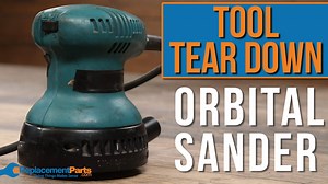 In previous videos we've taken apart a Reciprocating Saw, a Circular Saw, and a Cordless Drill, but today we're going to be taking a look at the disassembly process of an Orbital Sander. Most Orbital Sanders are fairly similar in the way they are constructed, so although this video won't necessarily be the exact process for taking apart YOUR Orbital Sander, it should act as a pretty good guide. | eReplacementParts.com | Facebook