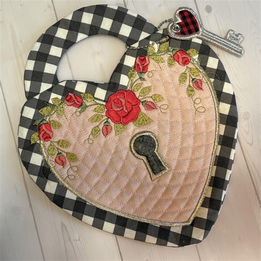 Heart Mug Rugs ITH Embroidery Design Digital Download - Etsy