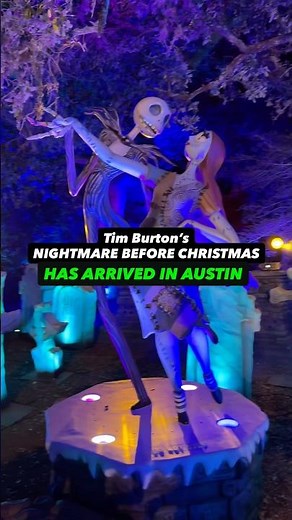 ✨NEW✨ DISNEY’S TIM BURTONS THE NIGHTMARE BEFORE CHRISTMAS LIGHT TRAIL HAS LANDED IN AUSTIN