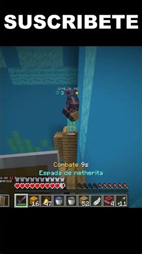 La Historia De Un Jugador Que Jugaba PvP #chorts #minecraft #memes