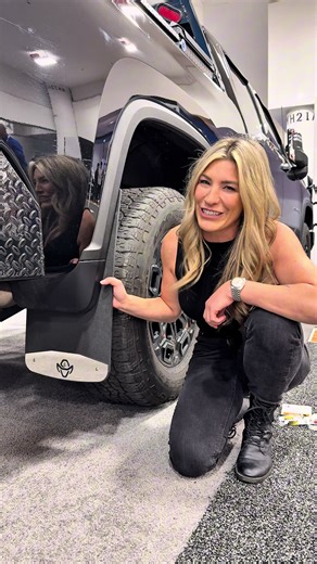 COMING SOON to a dealer near you! These brand new @Ranch Hand mud guards look are slick and rugged. #tiktokautocampaign #conexpo #ranchhand #truck #truckaccesories