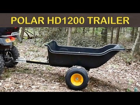 Polar HD 1200 Trailer Review - ATV Trailer