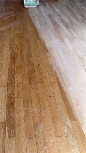 Red oak refinishing. #flooringpdx #floorrefinishing #redoak #floorrestoration #homeimprovement #pdx