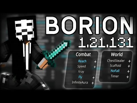 Borion Hack Client FINALLY UPDATED To 1.21.131 | Minecraft Bedrock Download