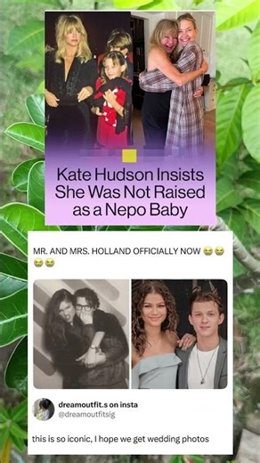 Kate Hudson Shares Her Story and Says She Was Not Raised as a Nepo Baby 🌟