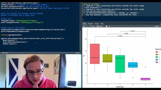 Posthoc Tests in RStudio with Tukey and Dunn s | Jordan Grigor posted on the topic | LinkedIn
