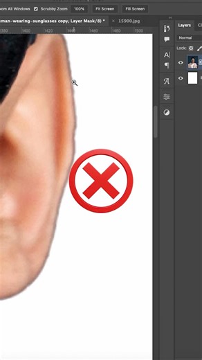 Omkar Mashere | Pune | 🇮🇳 on Instagram: "Photo Masking looking messy ? Here is a simple trick to fix it fast in photoshop. Watch the tutorial and get clean result every time✨ ✨#photoshoptechniques"