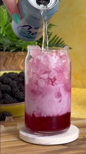 Blackberry Italian Soda Pop