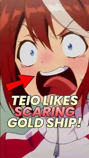 Teio Scared Gold Ship in Uma Musume #umamusume
