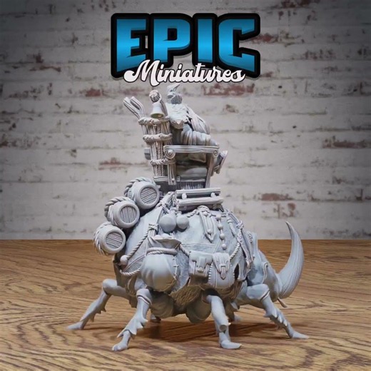 Beetle Tamer | DnD Miniature | Tabletop Game Miniatures | 3D Model STL FILE | RPG DnDminis