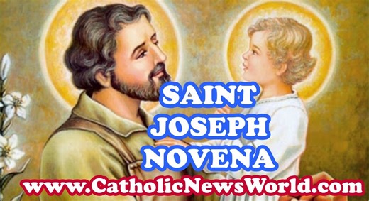 NOVENA to St. Joseph Begins! - Powerful Prayers to SAINT JOSEPH - Patron Saint of Fathers, Family, Work, the Church and More to SHARE!