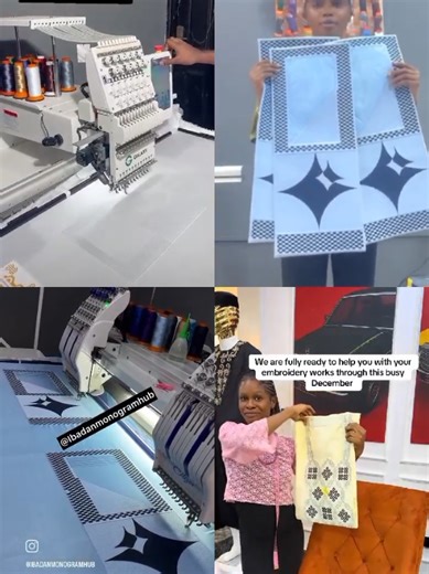 IBADAN MONOGRAM HUB 📲 09110141773 #ibadantailor #monogram #fyp #Afcon2025 #lagostiktok