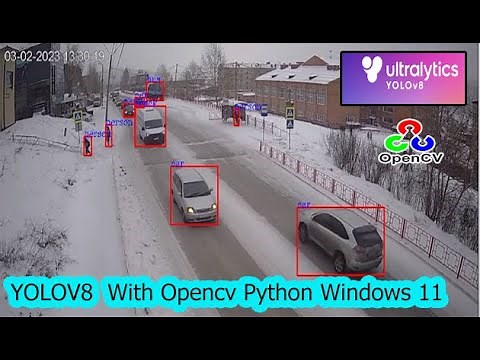 opencv python yolov8 object detection | yolov8 object detection windows 11 | yolov8 object detction