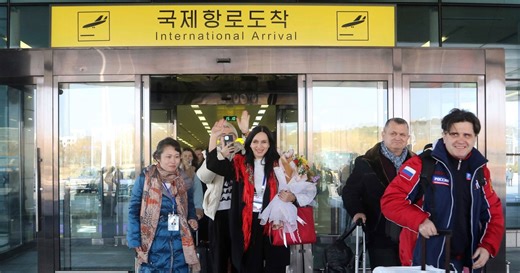 North Korea opens to a group of international travelers for the 1st time in years
