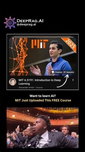 MIT Just Made Its Deep Learning Course FREE 🤯
