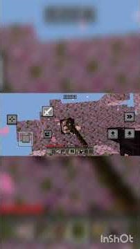 Building My Dream Cherry House in Minecraft 🌸🏠😨😨😨 LIKE AND SUBSCRIBE