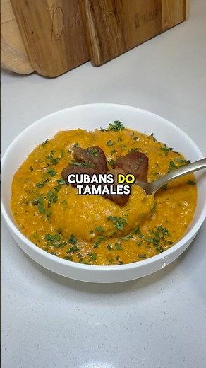 Authentic Cuban Tamal en Cazuela (Corn Casserole) 🇨🇺🫔 recipe ↗️ #tamales #cubanos #corn