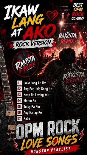 Ikaw Lang at Ako (Rock Version) | OPM Rock Love Songs Nonstop Playlist 2026 | Rakista Remix