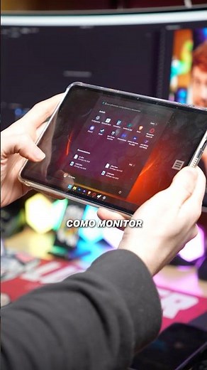 How to use a tablet or iPad as a second monitor ✅ #technology #pctips #tutorial