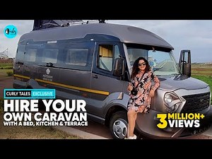 Hire Your Own Caravan With A Bed, Kitchen & Terrace At ₹15000 Per Night | CT Exclusive Offer