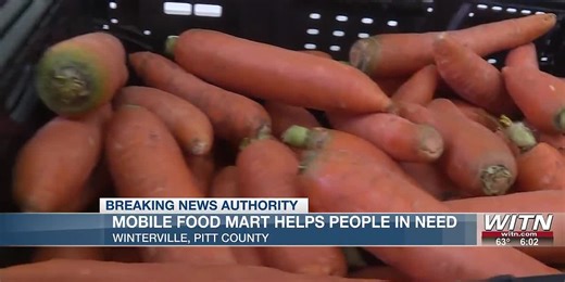 Mobile food market helps Winterville community during holiday season