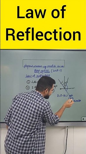 Laws of Reflection of Light | Ray Optics Class 12 | warm-up match with physics Sachin sir