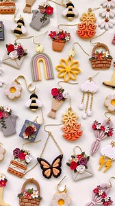 5.5K views · 91 reactions | All these Spring earrings & keychains available on our site now! I’ve set it to a standard S$20 for all floral pairs and keychains & S$15 for everything else  | Cutterglobe | Facebook