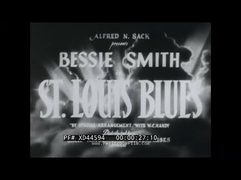 1930s AFRICAN AMERICAN MUSICAL SOUNDIES BESSIE SMITH ST. LOUIS BLUES JAMES P. JOHNSON XD44594