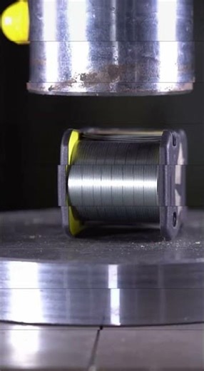 Most Satisfying Metal Crush Compilation 😳 #satisfying #hydraulicequipment #relaxing